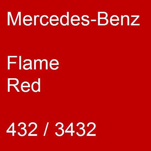 Mercedes-Benz, Flame Red, 432 / 3432.